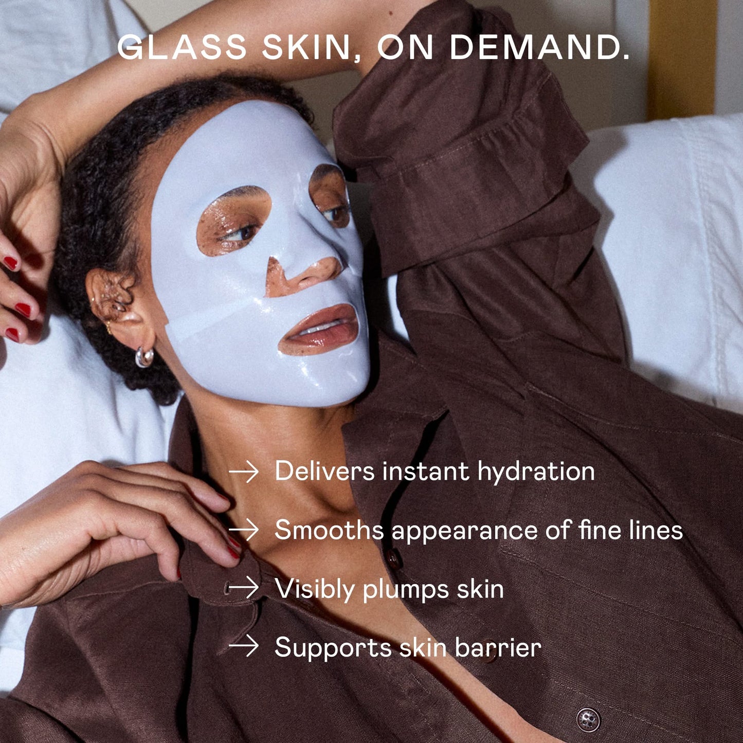 Power Mask – Glass Skin koreansk sheet-maske